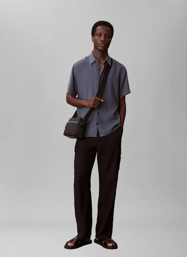 CALVIN KLEIN  Embossed Woven Camera Bag for Men | Best Price UAE